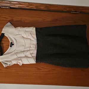 A.BYER Dress  cream/gray  size 9